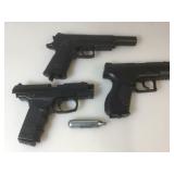 Lot of 3 CO2 powered BB Pistols - one is Walther