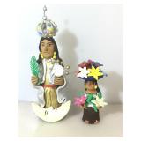 Mexican Folk Art Figurines by Josefina Aguilar.