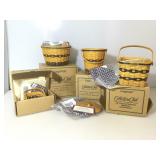 Collection of Miniature Longaberger Collectors