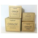 Collection of Miniature Longaberger Collectors