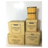 Collection of Miniature Longaberger Collectors