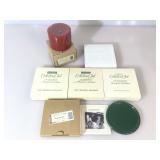 4 Longaberger Assorted Christmas Ornaments And