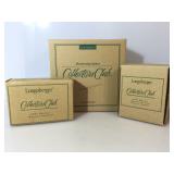 Set of 3 Longaberger Baskets NIB