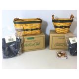 Set of 2 Longaberger Baskets NIB