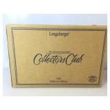 Longaberger 1998 25th Anniversary Flag Basket NIB