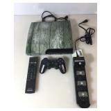 PS3 W/Skin, Remotes And Charge Base