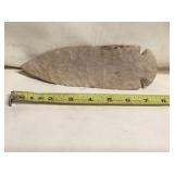 7.5 inch Stone spear point, very good condition