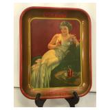 Vintage original 1936 Coca Cola serving tray,
