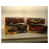 4 nos 1/18 scale die cast models, 2 Shine Rod,