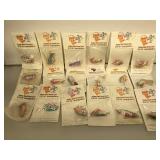 18 nos River Rat Lures, Custom hand carved lures,