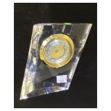Movado crystal mantle clock, Rotunda, MCL- 201M,