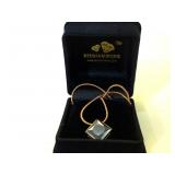 Sterling Silver pendant with 6.25 carat Black