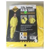 Western Safety 2 Pc. yellow Rain suit size L