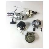 Lot of 5 fishing reels