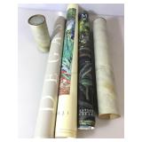 Lot of 3 advertising posters incl. Vincent Van