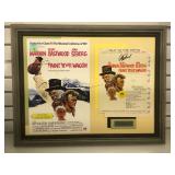 Clint Eastwood, autographed sheet music from