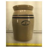 Marshall Pottery 3 gallon stoneware butter churn