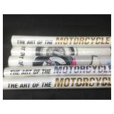 Lot of assorted Motorcycle posters from The Art