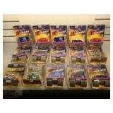18 Jada 1:64 scale die cast vehicles, all Mint in