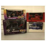 4 die cast 1:25 scale model  trucks , Jada, Ertl,