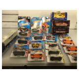 Lot of Die cast vehicles, mixed scales, Hot
