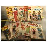 Group of 1970s Mad Magazines, all as found , 20