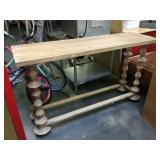 Wooden carved hall table from High end hotel,