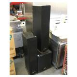 Polk Audio Speakers w/ HSU subwoofer