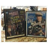 Pair of theater poster from Guys and Dolls and