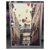 Large print of view of Globes, approx 39x55