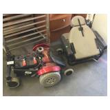 Jazzy electric Wheelchair for parts, as-is