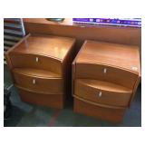 Pair of matching nightstands