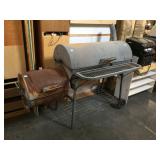 Char-Broli grill on wheels