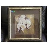 Framed painting signed by artist, approx