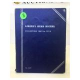 Liberty Head Nickel album - mostly complete