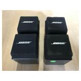 Pair of Bose Acoustimass Cube speakers