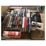 Lot of Fiction books - mostly HB - King, Coonts,