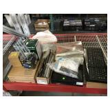 Lot of Keyboards, desk sets, door closer and more
