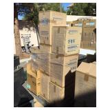 Pallet lot of coffee cups marked Kings Coffee