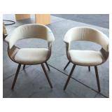 Mid century style chairs by LumiSource