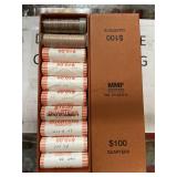 $100 value Face State quarters Mint cond