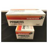 2 Sealed cases of 1000 Winchester Small Rifle