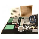 Reloading supplies - Loading blocks, bullet