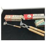 Lot of bullet molds and crucible