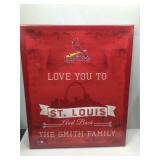 St louis cardinals matted photo file