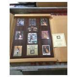 Framed shaq oneal scoreboard cards