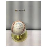 Multi signed baseball moose skowran,dean