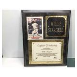 Willie stargell autographed card