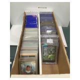 Sports cards in cases & sleeves