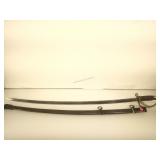 us civil war 1860s sword "D.J. Millard Clayville"